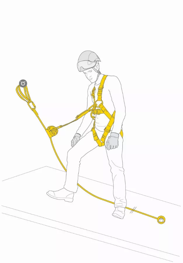 Kit anti-chute ASAP Lock Fall Arrest 20M PETZL - T.2 - K094AA03 Kit anti-chute ASAP Lock Fall Arrest 20M PETZL - T.2 - K094AA03