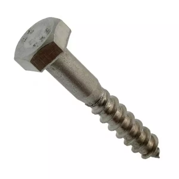 Boite de 200 vis à bois ACTON Tête hexa - Inox A2 - DIN 57 - Ø6 x 40 mm - 623046X40 Boite de 200 vis à bois ACTON Tête hexa - Inox A2 - DIN 57 - Ø6 x 40 mm - 623046X40