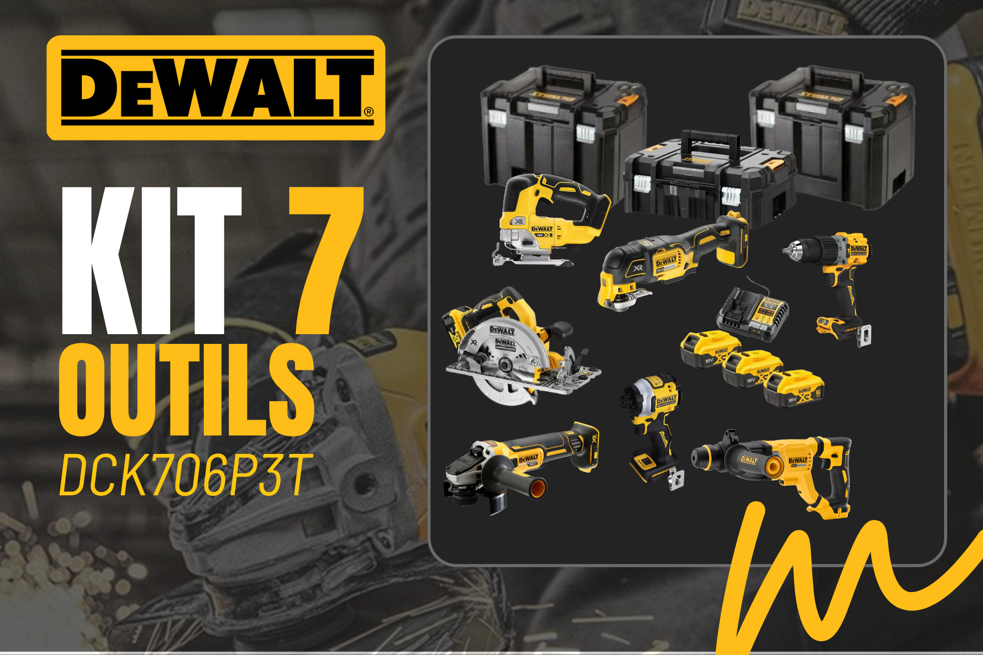 Kit dewalt